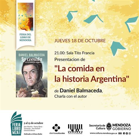 Daniel Balmaceda Presenta Hoy Su Libro La Comida En La Historia