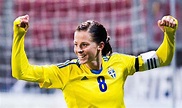 Shot-shy Lotta Schelin makes goal vow for Sweden | Football | Sport ...