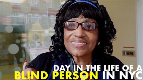 day in the life of a blind person in nyc youtube