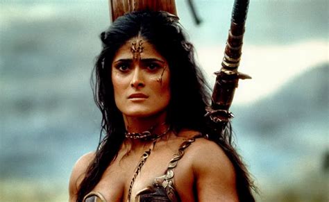 Epic Photo Of Muscular Salma Hayek As Beautiful Stable Diffusion