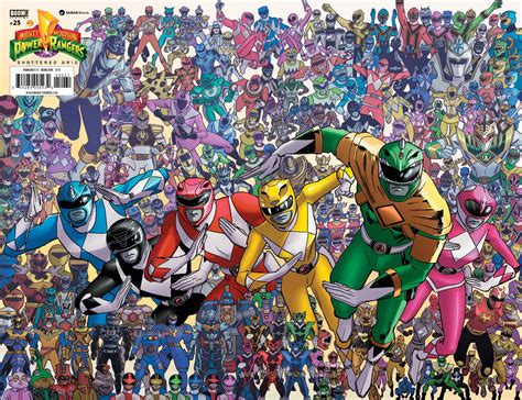 The First Look Inside Power Rangers Shattered Grid Boom Studios