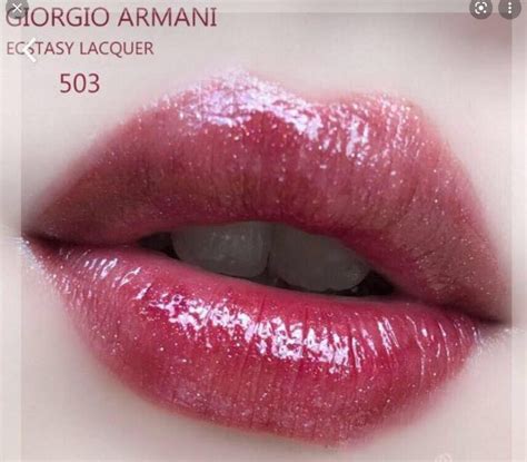 Giorgio Armani Ecstasy Lacquer 503 Fatale Beauty And Personal Care