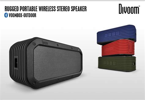 Divoom Voombox Outdoor Bluetooth Speaker Veve Sports