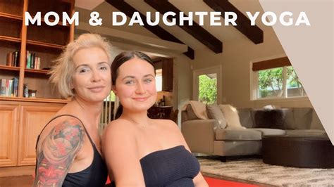 Mom And Daughter Yoga Hot Yoga Sequence Hatha Yoga 45 Minutes Youtube