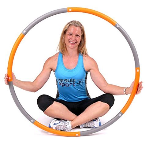 Resultsport The Original Foam Padded Weighted Fitness Exercise Hula