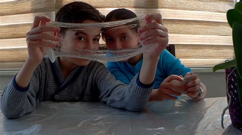 kuzenİmle slime yaptik eğlenceli Çocuk videoları youtube