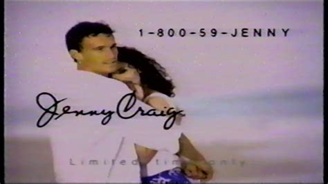 Jenny Craig 1994 Tv Ad Commercial Youtube