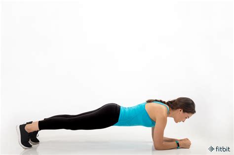 How To Do A Perfect Plank Plus 3 Next Level Variations Fitbit Blog