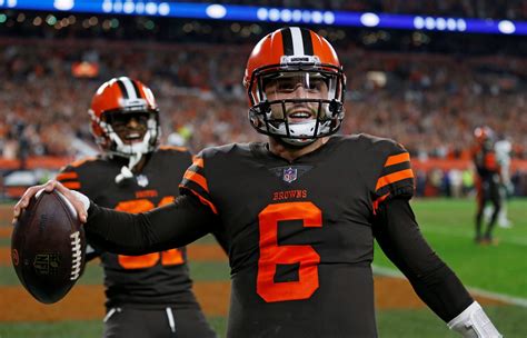 Baker mayfield returns to oklahoma for the first time since the rose bowl. Browns end drought, as Baker Mayfield dazzles in debut ...