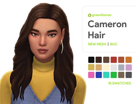 Cameron Hair Greenllamas