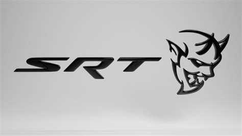 Hope you like it and be sure to check out their new album! SRT demon logo 3D | CGTrader