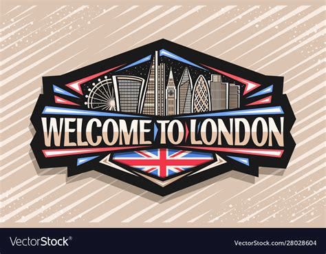 Logo For London Royalty Free Vector Image Vectorstock