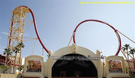 Rip Ride Rockit Roller Coaster At Universal Studios In Orlando Roller