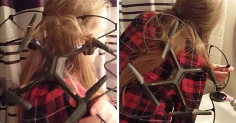 Drone Stuck In Hair Viral Video Teen Vogue