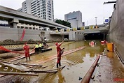 鄭州京廣北路車行隧道淹沒三天搶救 多具遺體移出 - 兩岸 - 中時