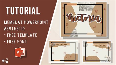 Aesthetic Ppt 6 Aesthetic Powerpoint Free Template And Font Cara