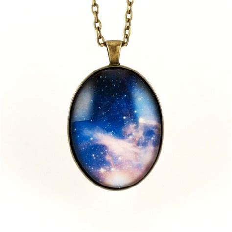 Items Similar To Galaxy Pendant Outer Space Nebula Necklace Cosmic
