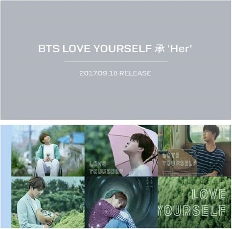 Bts Love Yourself 承 Her Love Versions Set 4 Cd