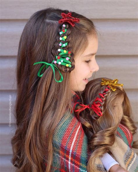 Christmas Tree Hairstyle Hair Styles Holiday Hairstyles Hair Cuts