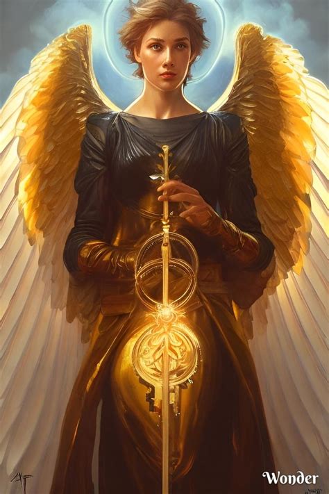 Michael S Keys In 2023 Michael Art Angel Pictures Angel Art