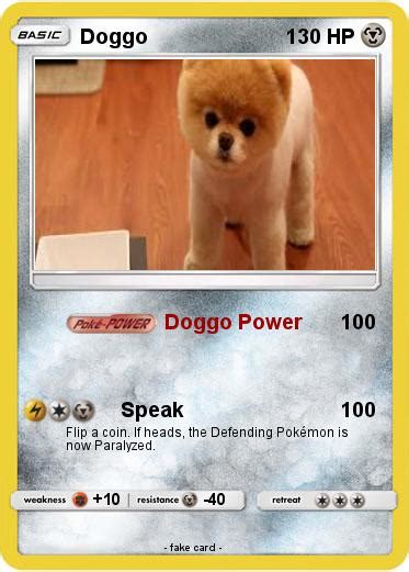 Pokémon Doggo 72 72 Doggo Power My Pokemon Card