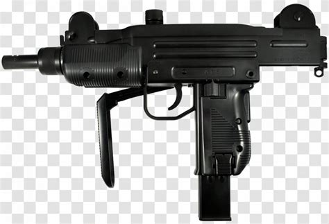 Gun Transparent Uzi Use This Uzi Submachine Gun Grey Silhouette Svg