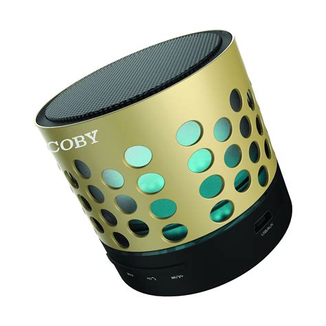 Lillight Up Bluetooth Stereo Speaker Coby