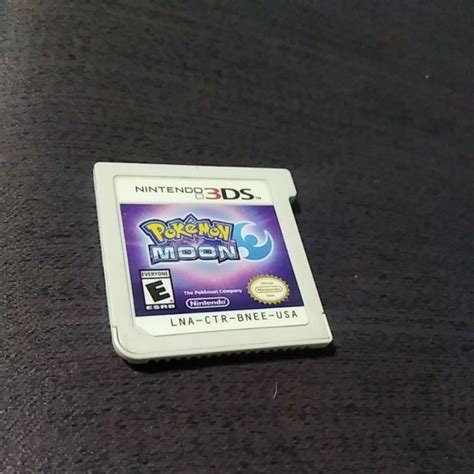 Pokémon Moon Nintendo 3ds Games Shopee Philippines