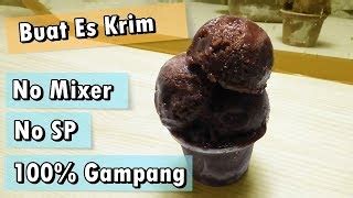 Halo, kali ini saya akan membagikan resep es krim lembut dan murah. Cara Membuat Es Krim Chocolatos Tanpa Mixer - Vidio Cara ...