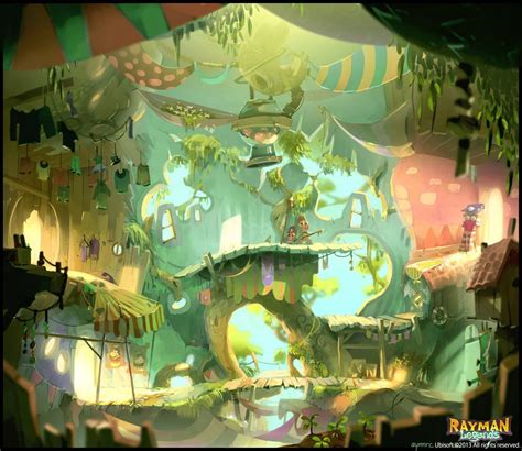 Rayman Legends Concept Art By Aymeric Kevin Art Aymeric Concept