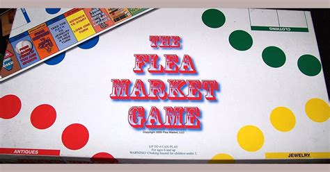 The Flea Market Game Board Game Boardgamegeek
