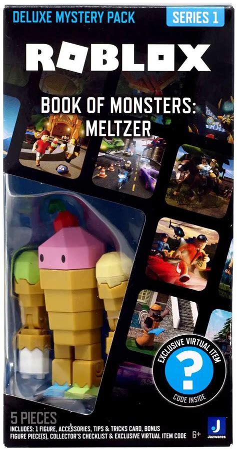 Roblox Series 1 Book Of Monsters Meltzer 3 Deluxe Mystery Pack Jazwares