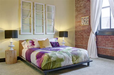 Downtown Penthouse Loft Contemporary Bedroom St Louis By Sandk