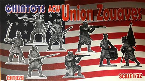 Michigan Toy Soldier Company Chintoys American Civil War Union Zouaves