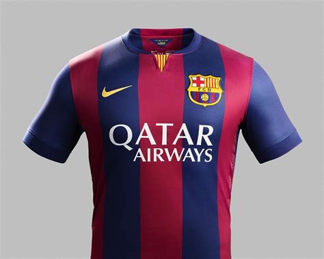 Nike Shows Off 2014 15 Barcelona Home Jersey The Center Circle A