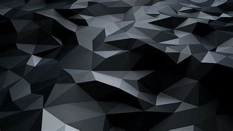 Hd Wallpaper Polygons Abstract 4k Wallpaper Flare