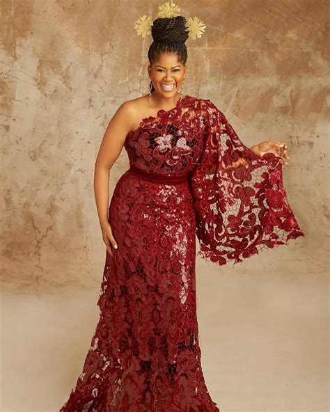 Plus Size Fashion Flaw Your Curves In These Aso Ebi Styles African Lace Styles Nigerian Lace