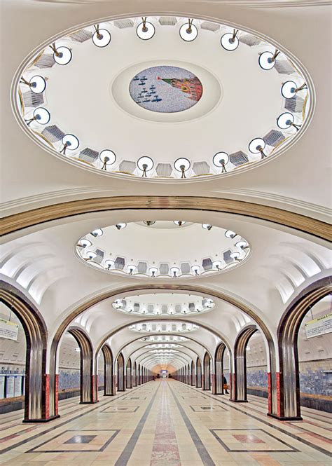 The Moscow Metro Has Some Beautiful Stations Twistedsifter