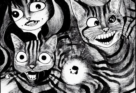 Smiling Cat By Junji Ito Stable Diffusion Openart