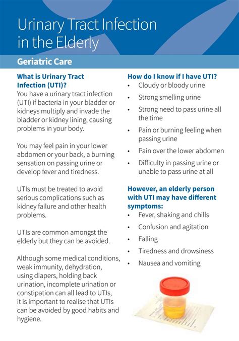 Urinary Tract Infection In The Elderly By Yishun Health Issuu