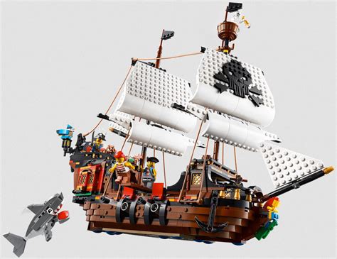 Instructions for lego 31109 pirate ship. Lego Creator 31109 - Galeone dei pirati - Mattoncini.net