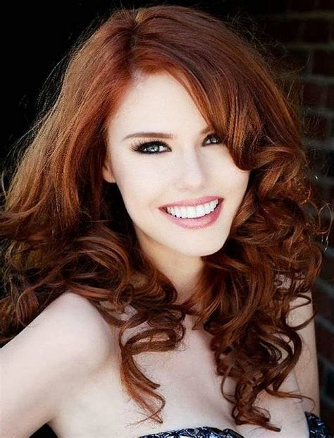 5 reasons auburn hair should be your next new shade (plus ways to wear it on your hair type!) 17 best Curly Red Hair images on Pinterest | Curly red ...