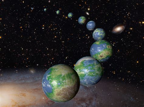 Artists Concept Of Earth Like Planets In The Future