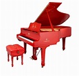 The Elton John Signature Series Limited Edition Grand Piano in Red ...