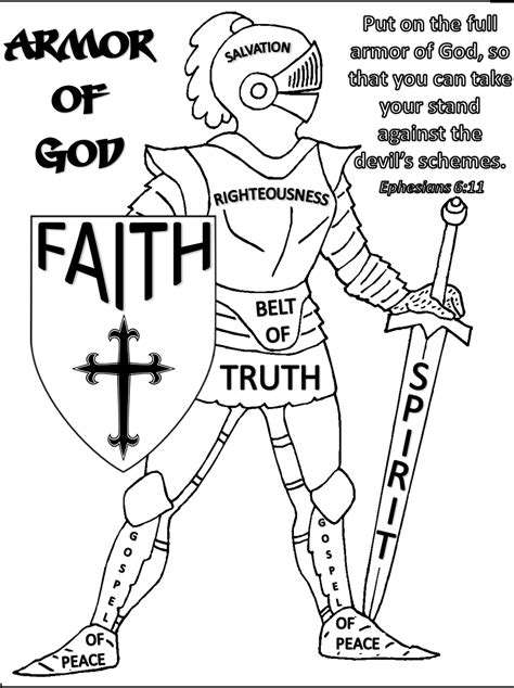 Free Printable Pictures Of The Armor Of God Printable Word Searches