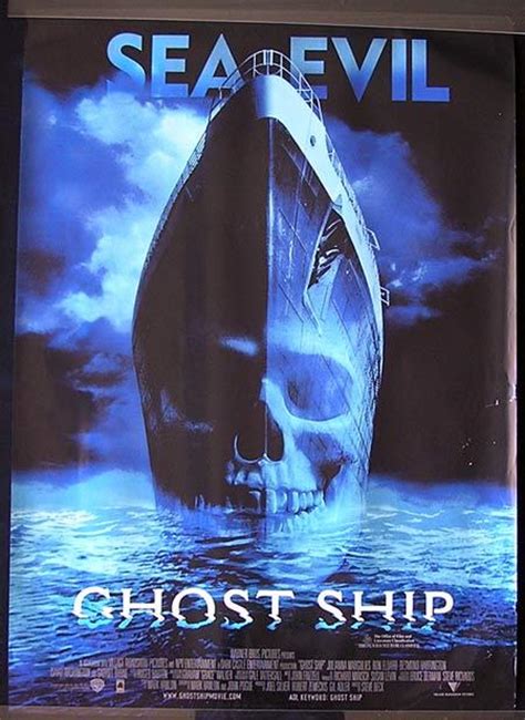 Ghost Ship Movie Poster 2002 Gabriel Byrne Australian One