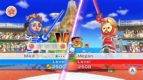 Wii Sports Resort Swordplay Duel Youtube