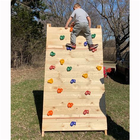 How To Build A Kids Climbing Wall Climbing Wall Kids Kids Climbing
