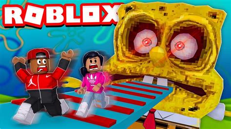 Escape The Evil Spongebob Obby In Roblox Youtube