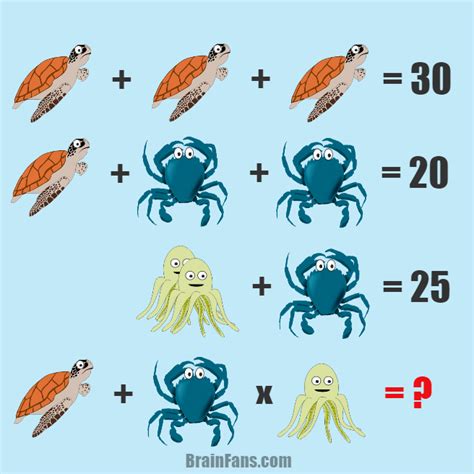 Brain Teaser Number And Math Puzzle Math Riddle With Answer This Math Puzzle Consists Of